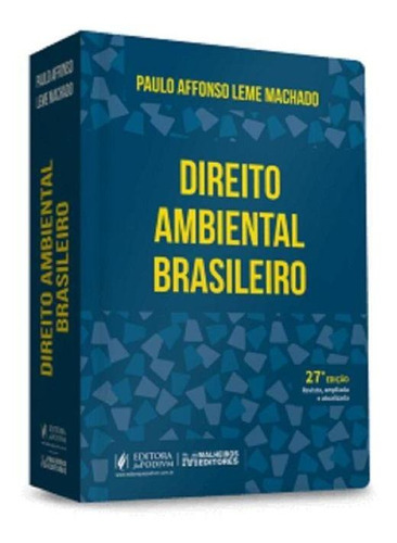 Livro Direito Ambiental Brasileiro  27ed/20