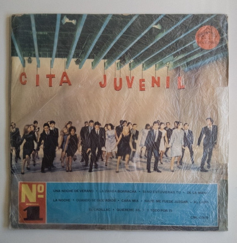 Lp Los Larks, Alan Y Sus Bates - Cita Juvenil. J