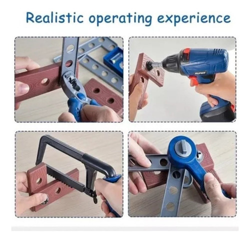 ` Accesorios For Bebés Toy Toolbox Drill 2024