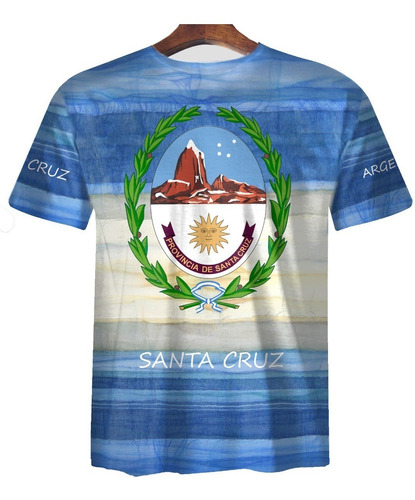 Remera Zt-0220 - Escudo Provincia Santa Cruz