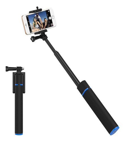 Sabrent Bluetooth Selfie Stick Con Cargador Batería 5200mah