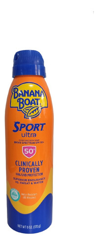 Protector Solar En Spray Banana Boat 50 Spf 170gr Importado 