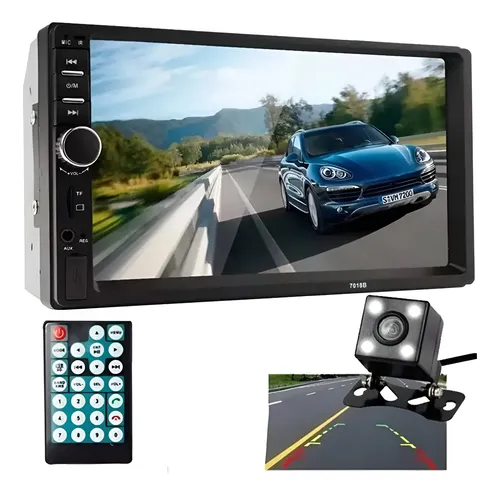 Radio Carro Bluetooth Seisa Tactil Camara Usb Pantalla 7 In