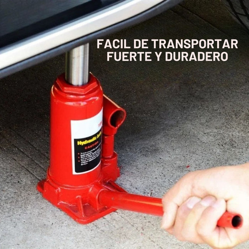 Criquet Hidraulico Gato Botella Auto 4 Toneladas Reforzado