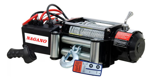 Guincho Elétrico 12000lb 5443 Kg 12v Para Quadriciclo Jipe