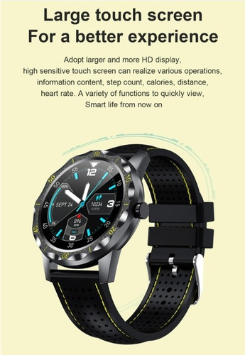 Imagen 4 de 10 de Reloj Inteligente Sky1 Plus De 1,28 Pulgadas