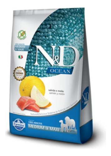 Farmina N&d Ocean Grain Free 2,5kg Adulto Mediano