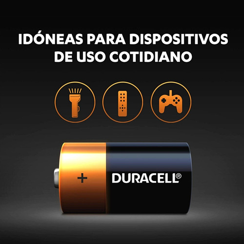 C Tamaño C Duracell Alcalina 1.5v No Recargable 96 Piezas