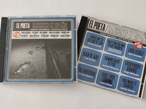 Cd El Poeta En Español Leonard Cohen Siperman Roca Vol 1 Y 2