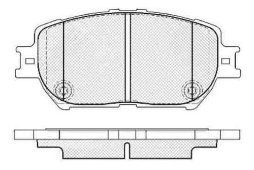 Pastilla De Freno Toyota Camry V- Vi- Solara 2.0- 2.4- 3.0-