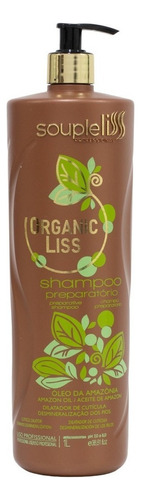 Shampoo Preparatório Organic Liss Antiresíduos Soupleliss 1l