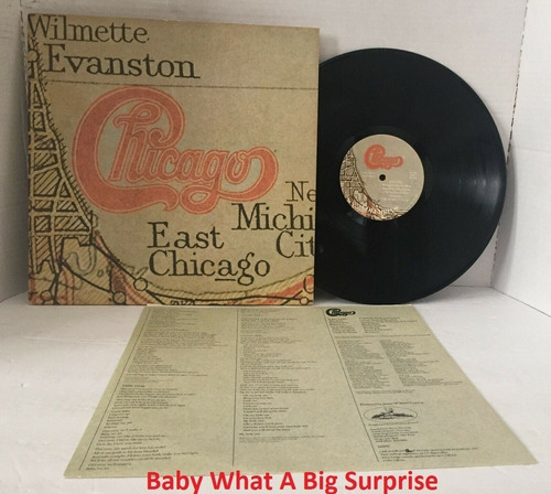 Vinilo Chicago Xi 1977 Baby What A Big Surprise
