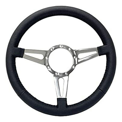 Volante De Auto, Volante Premium Vsw S9, Cuero Negro, 9 Pern