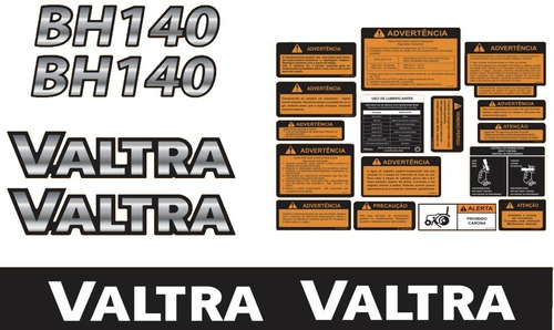 Faixa Trator Valtra Bh140 Bh 140