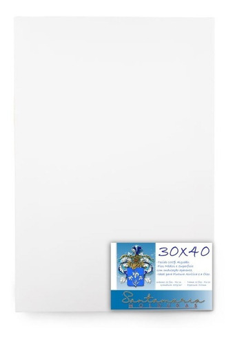 Kit 06 Telas De Pintura 30x40 Prontas Para Uso 100% Algodão