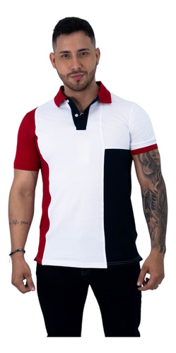 Polo Oscar De La Renta Blanco Hombre A23knp021 30