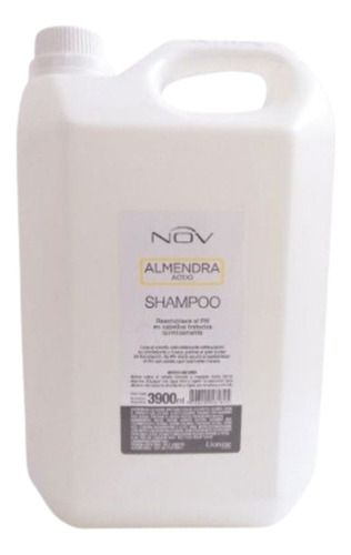 Shampoo Nov Almendra Acido Cabellos Tratados Quimicam 3900ml