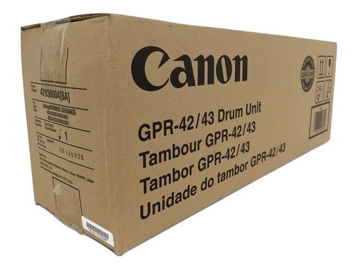 Drum Canon Gpr-42 Gpr-43 Original Ir Advance 4025 4035 4225 