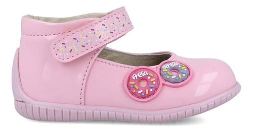 Flats Zapakids Niña Balerina Zapato Casual Rosa Charol (12.0