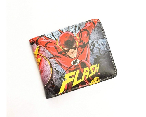 Billetera Flash Dc Comics Local Yael Marroquineria