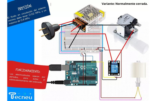 Kit 2 Electrovalvulas 1/2 Agua Solenoide 12v Arduino Pic