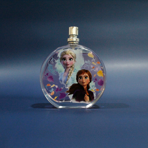 Set De Regalo Frozen Perfume Mochila Y Brillo Con Pompon