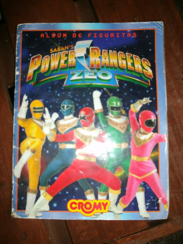 Album De Figuritas Power Rangers. Cromy. Coleccionable.