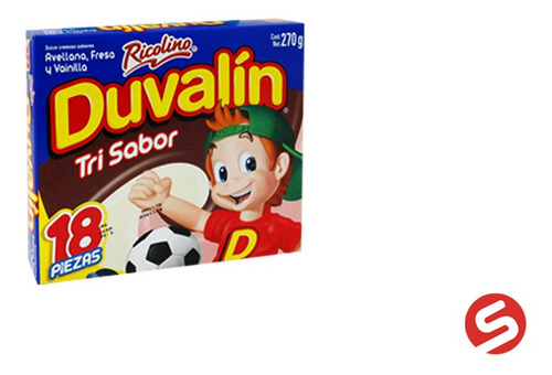 Duvalinricolinotrisaboravellana, Fresa, Vainilla 270g 18 u