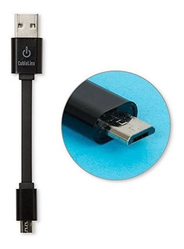 Cable Usb Para Dispositivo Android Incluyendo Samsung Negro