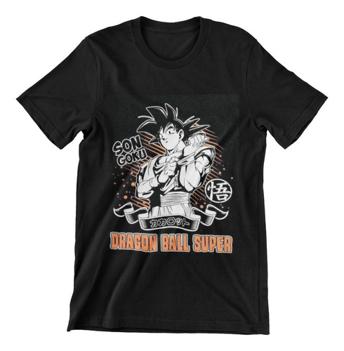 Polera Unisex Dragon Ball Son Goku Saiyan Piccolo Estampada 