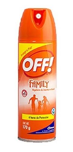 90pz - Off! Family Spray Repelente De Insectos 170g