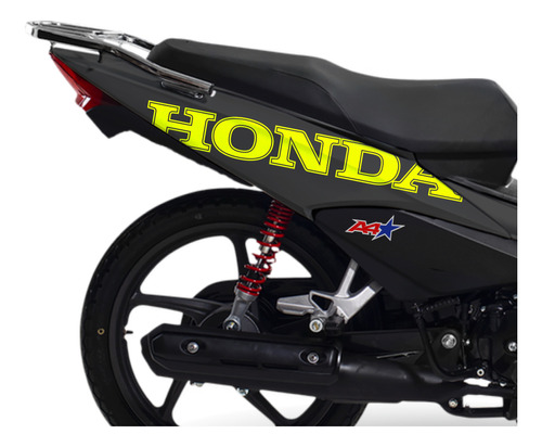 Calcos Fluor Honda X2 Para Wave 110s