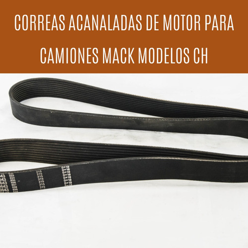 Correa Mack 10 Canales E7 Etech Original