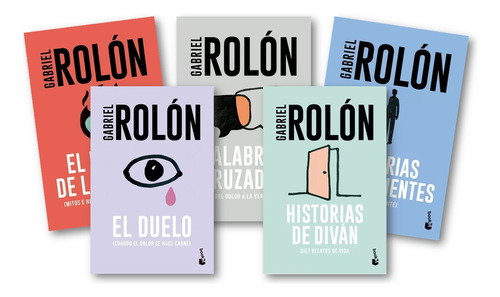 ** Combo 5 Libros Gabriel Rolon ** Bolsillo