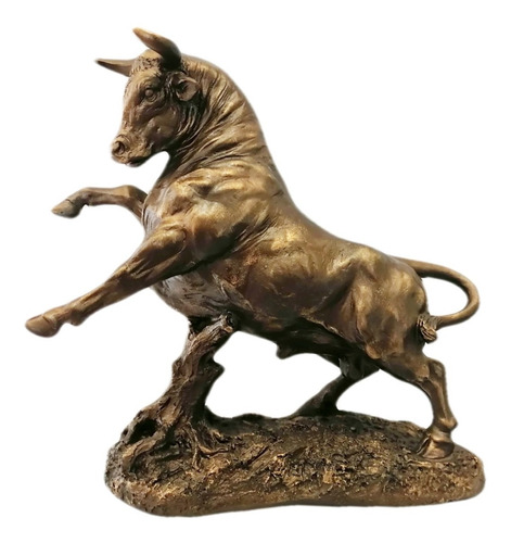 Figura De Toro En Resina 30 Cm - Envío Gratis