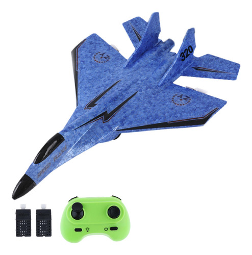 Avião De Espuma Avião Planador Rc 2 Canais Compatível Com