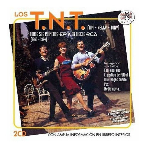 Los Tnt Todos Sus Primeros Ep's (1960-1964) Import Cd X 2