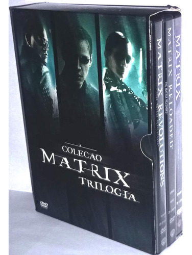 Dvd Matrix 2003- Novo-original-trilogia