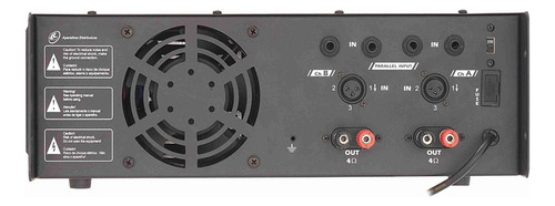 Amplificador Potencia Ll Audio Pro 4000 1000wrms Som, Bivolt Cor Preto Potência De Saída Rms 1000 W