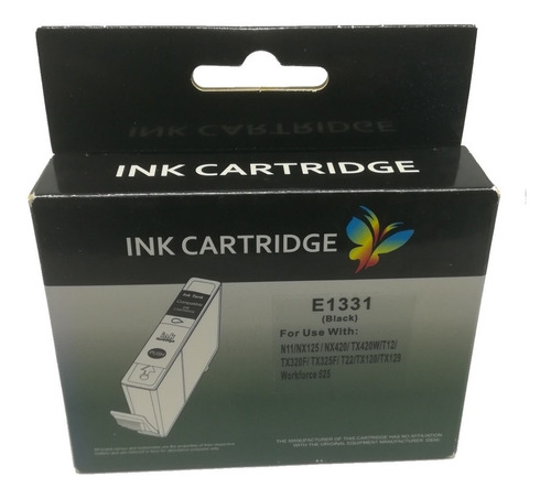 Cartucho Genérico Negro Compatible For Epson 1331 Para Nx420