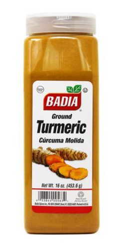 Cúrcuma Molida 454 G Badia - g a $70