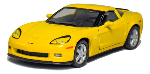 Kinsmart Corvette Z06 - Escala 1:36 (5.0 In), Color Amarillo