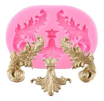 Comprar Molde Silicona Molduras Barrocas Fondant Porcelana Fria Yeso