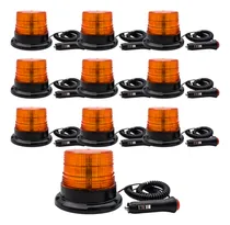 Comprar Pack X10 Baliza Intermitente Led 12\u002F24v Seguridad Vial Ambar