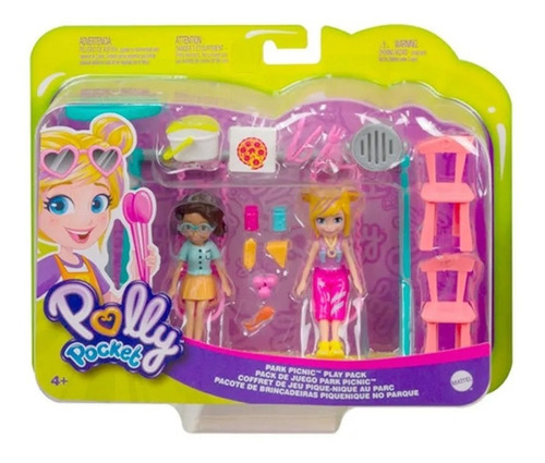 Polly Pocket - 2 Muñecas Día De Picnic