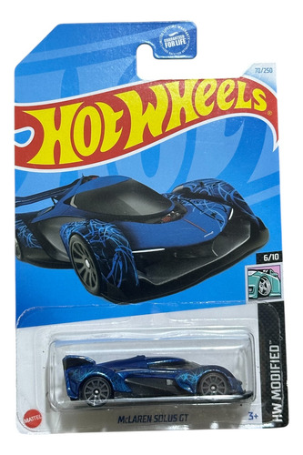 Hotwheels Mclaren Solus Gt 950a Azul