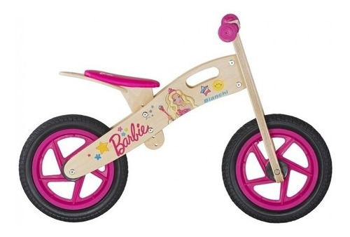 Bicicleta Barbie De Madera Sin Pedales - Espacio Regalos