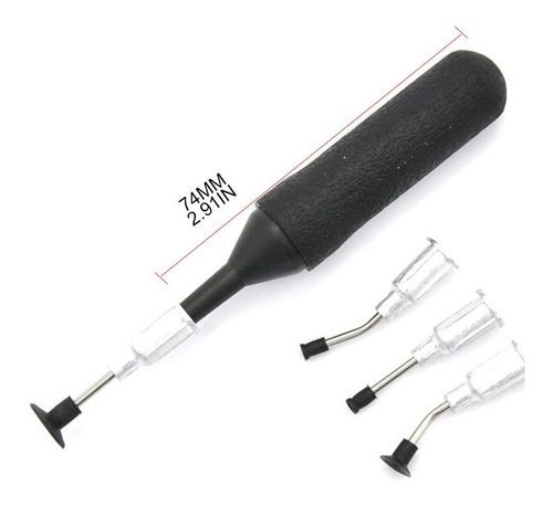 Goma Ic Pick Up Vacío Succión Pluma Con 4 Cabezales De Succi