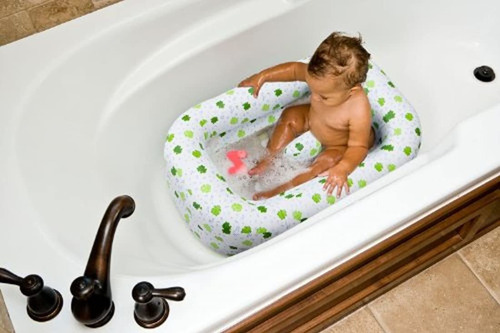 Bañera Inflable Colección De Ranitas,  6 A 18 Meses