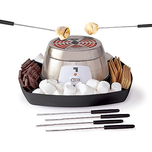 Sharper Image Máquina Eléctrica Para Hacer S'mores De Mesa P